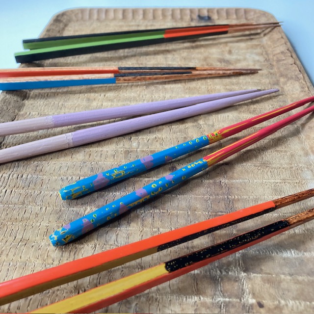 うるしのお箸／螺鈿や模様の研ぎ出し、艶上げ体験